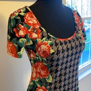 Material girl mixed pattern design. NWOT